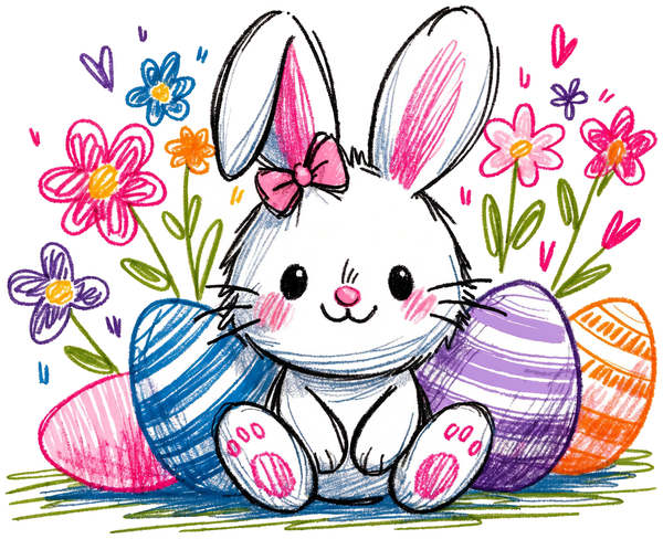 Osterhase pink
