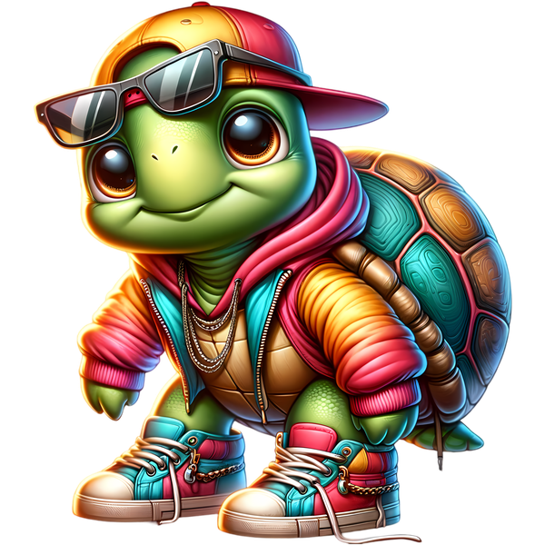 Coole Schildkröte