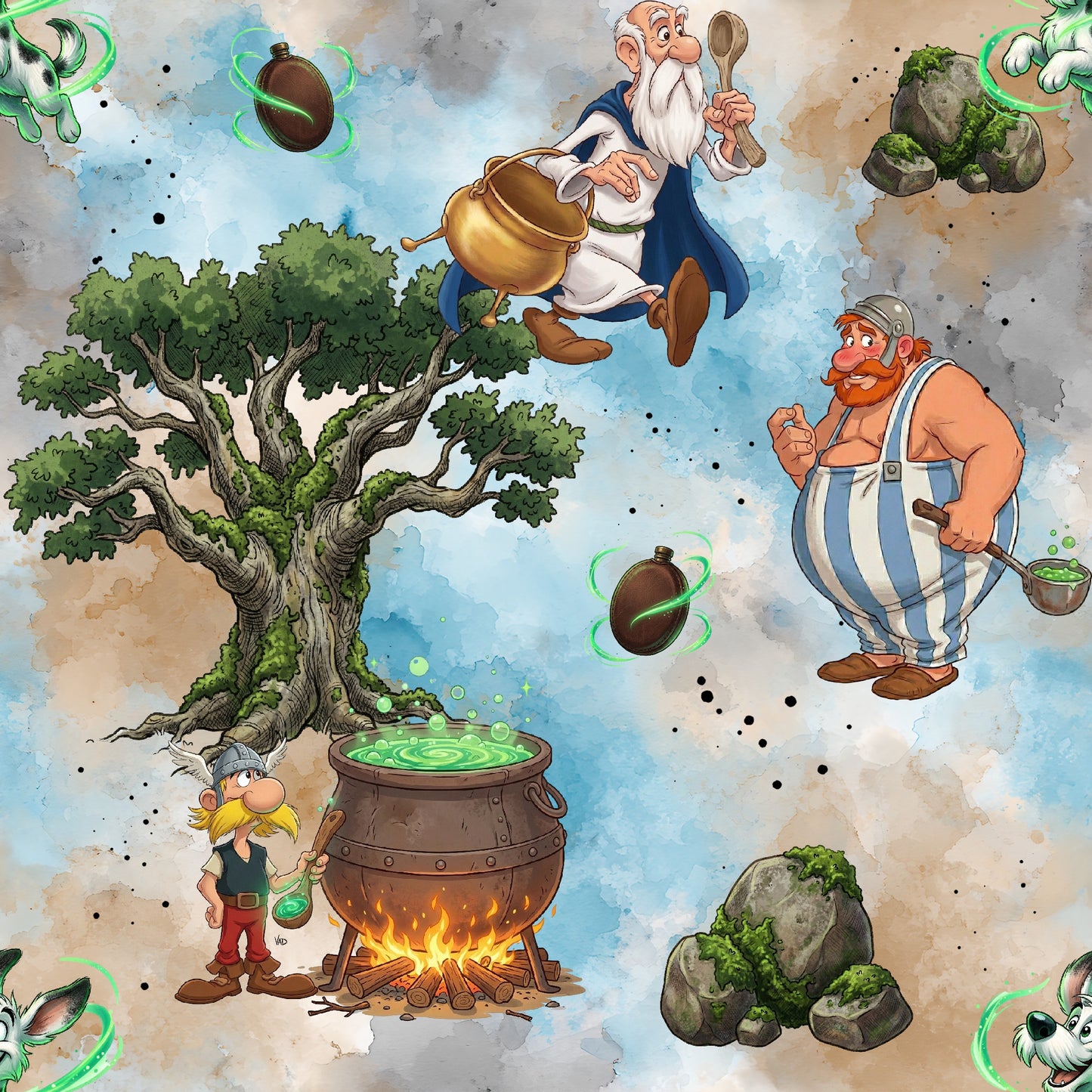 Galier am Zauberkessel