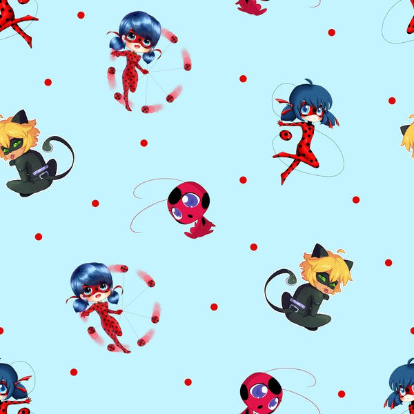 Marienkäfer Girly hellblau