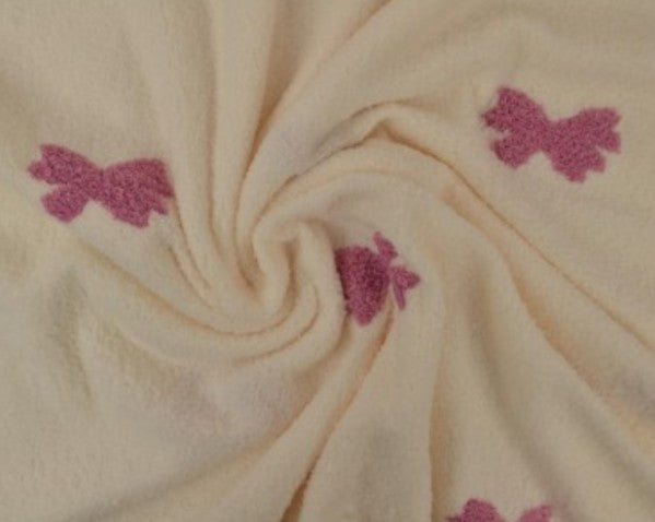 Teddy Schleifchen natur