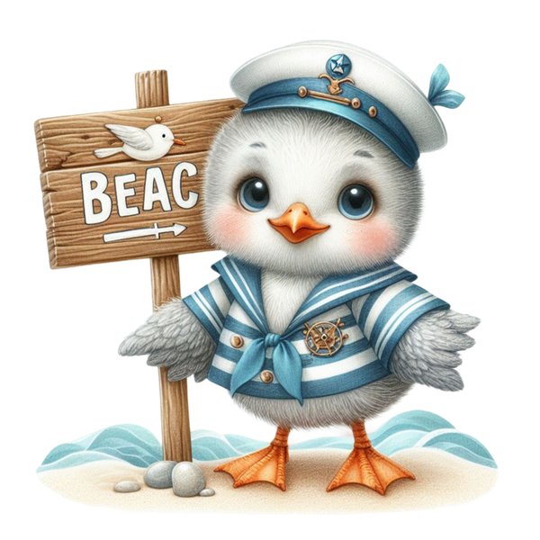 Beach Möwe