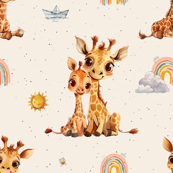 Sweet Giraffen Affen