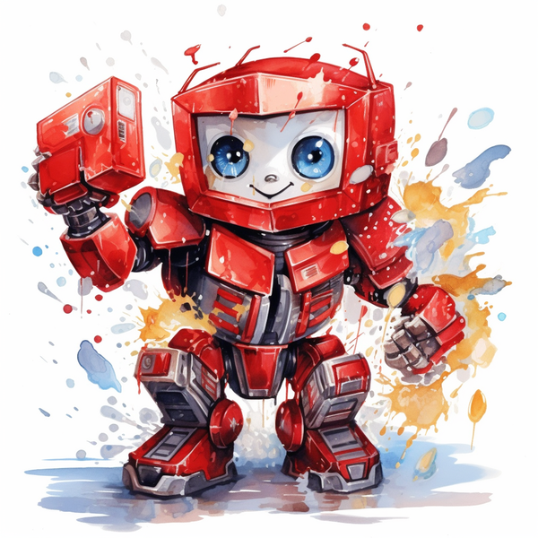 Roboter Rot