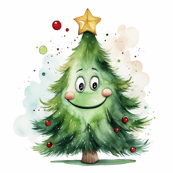 Crazy Tannenbaum Stoffzwerge