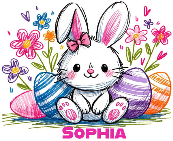 Osterhase pink