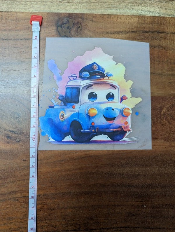 Achtung Einsatz Polizei - 9cm