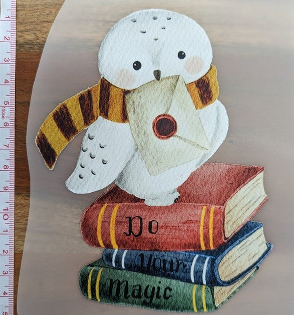 Bügelbild magische Eule