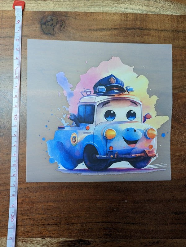 Achtung Einsatz Polizei - 12 cm