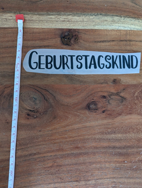 Geburtstagskind