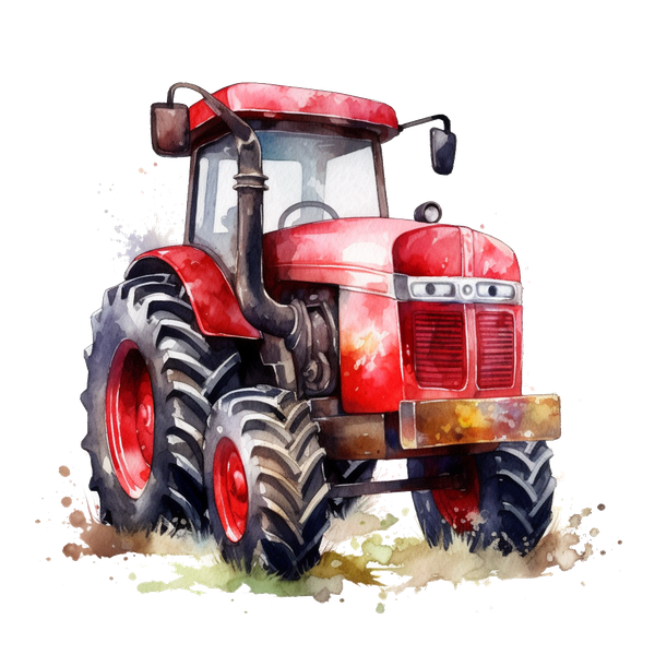 roter Traktor