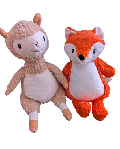 Kuscheltier Fuchs bestickt