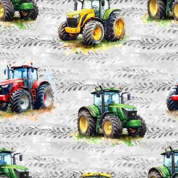 Traktor vor
